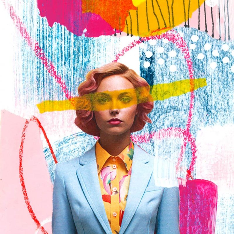 Analogue Collage Sketch Book